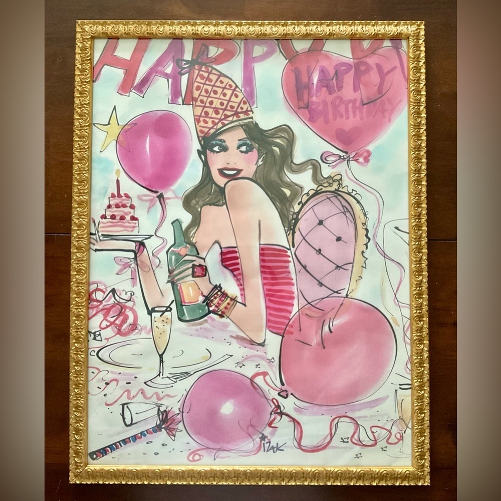 Large Display Poster From Henri Bendel Flagship NYC 5th Avenue Store